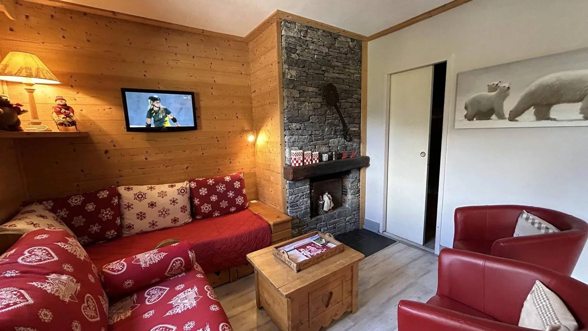 アパート Charmant Appartement Meribel - 2 Pieces, Cabine, Balcon Sud, Casier A Skis - Fr-1-355-266 Les Allues